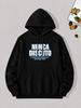 Unisex Hoodie, Casual Daily Wear, Funny Spanish Quote Print, Pullover Sweatshirt, Streetwear Style, Fall Winter Season, Kangaroo Pocket And Drawstring