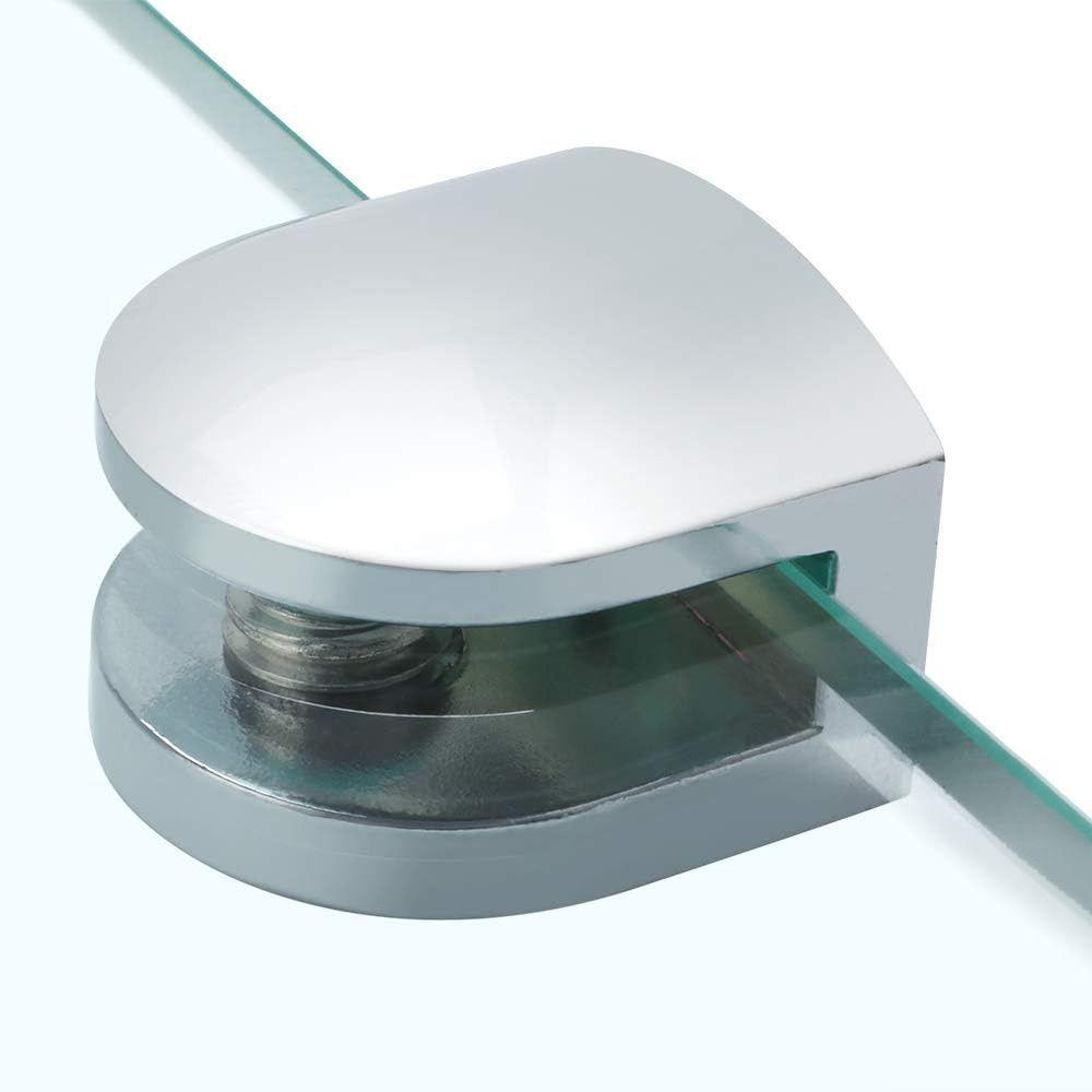 Heavy Duty Railing Holder Stainless Steel Glass Support Hardware Wall Mount Clip