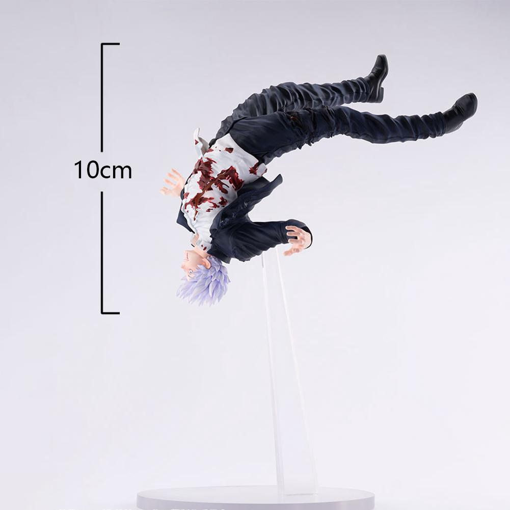 

JJK Anime Figure Gojo Satoru figurine upside-down fighting pose Action Figure Gojo doll Model Collectible toy Decoration gifts 10CM