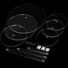 3pcs Transparent Acrylic Cake Rack Detachable Wedding Ceremony Birthday Cake Rack Wedding Dessert Display Rack Baby Shower