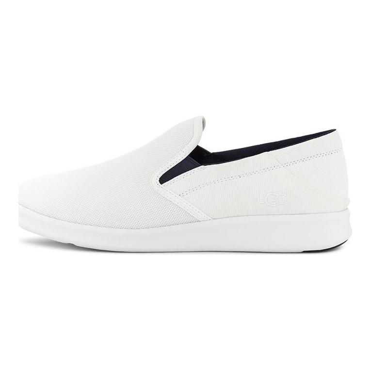 UGG Sheldon Fabric Casual Shoes Men's White 1124893-WHT