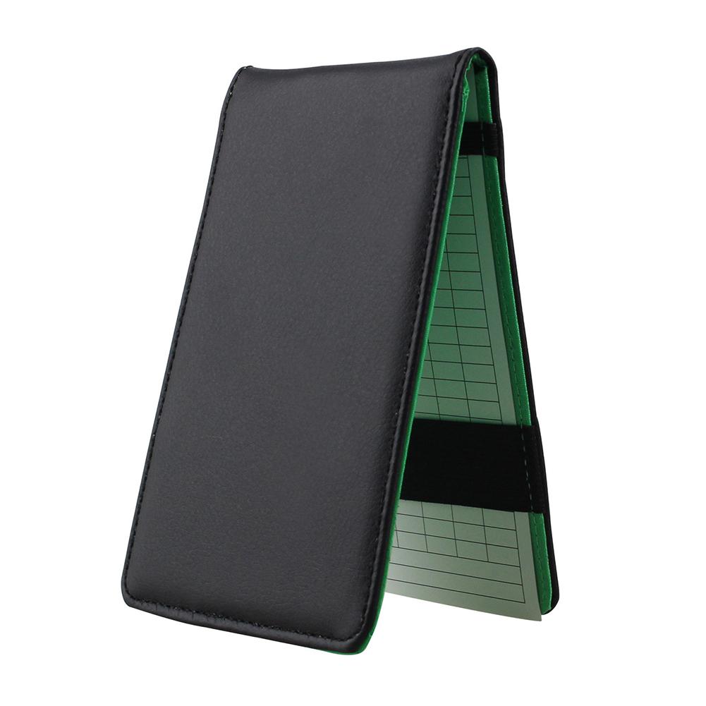Golf Scorebook Score Keeping Book Leather Score Recording Book Portable Golf Scorecard Holder Golf Scorecard Book for Golf Coach