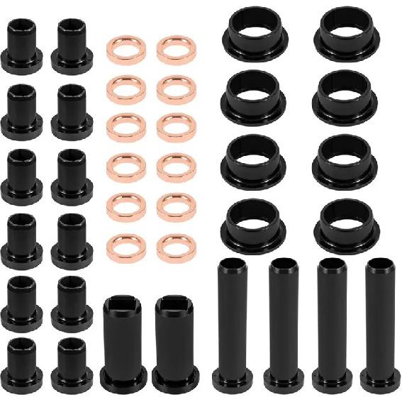 Rear Suspension A-Arm Bushing Kit for Polaris Sportsman 500 RSE  Lower Control Bushings A-Arm Short & Long Bushings +Spacers Set