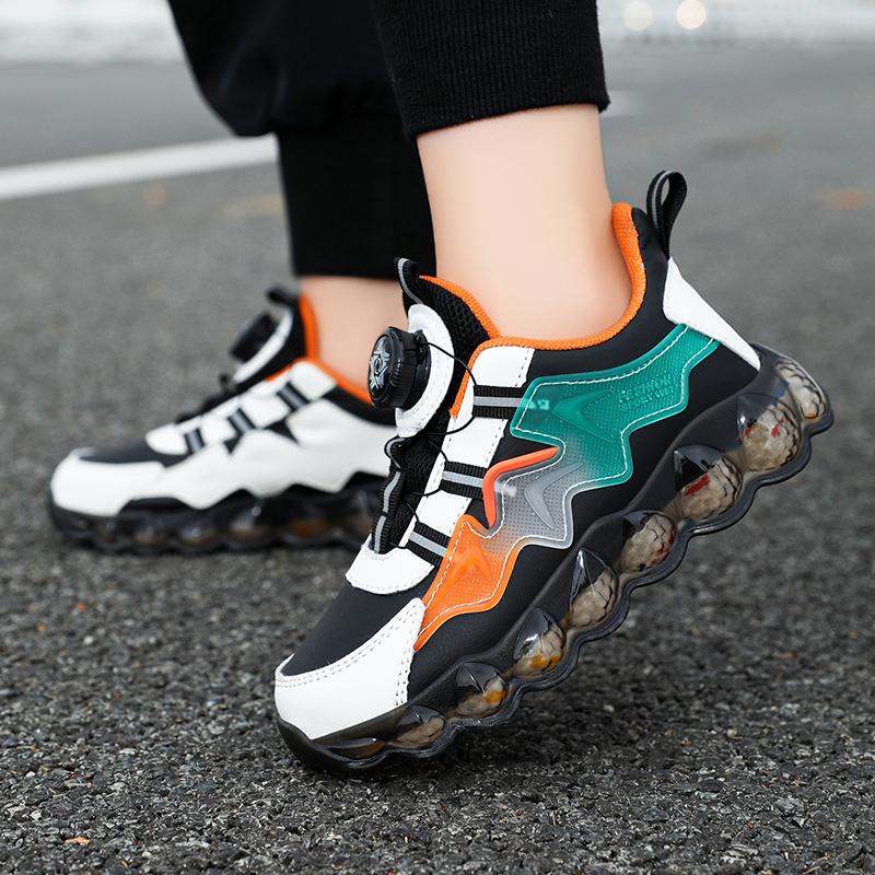 Gutter/Jente PU Vanntett Ultralett Sklisikker Slitesterk Sneakers Barnesneakers