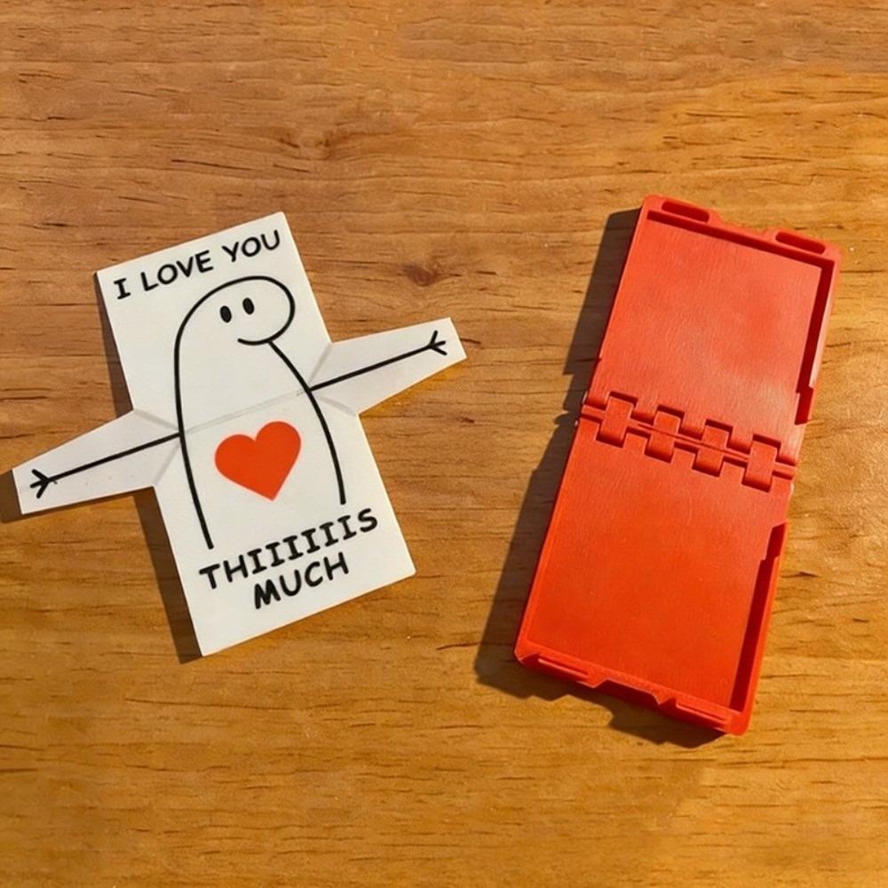 Cute Creative Ornaments 3D Printing Desktop Decor Trendy Love Mailbox  Valentine's Day Gifts