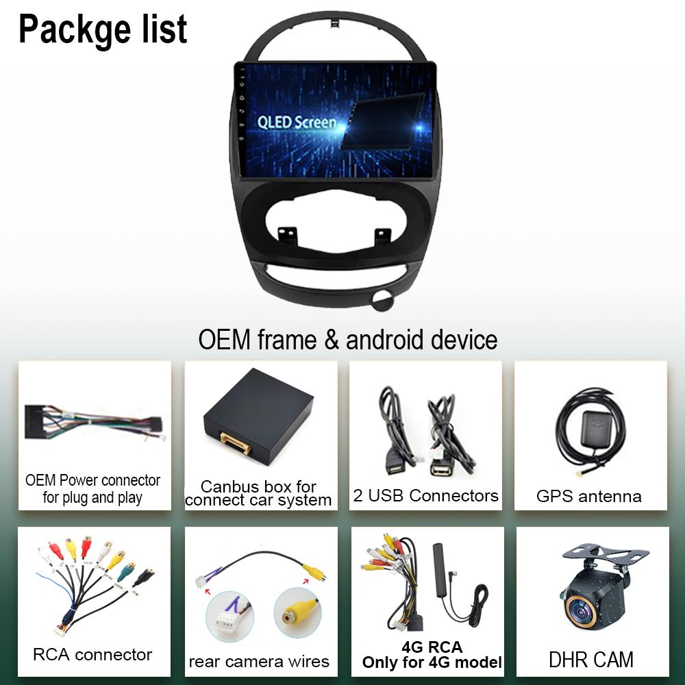 Für Chery Riich M1 Riich M5 Riich X1 Xcross IndiS S18 Beat DR 2009 - 2016 Android 13 Multimedia Video QLED-Bildschirm DSP Navigation
