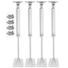 Set de 4 bucăți Tijă hidraulică pentru suport de gaz Cabinet pneumatic Tijă de susținere a ușii în sus de tatami mic