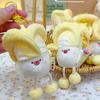 Vegetable Cartoon Plush Keychain With Carrots Garlic Mushrooms For Kids Gift Use