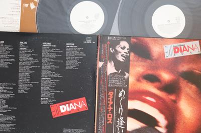 Disc LP DIANA ROSS - O seară cu Diana Ross VIP951920PROMO MOTOWN 1977 Japonia Obi Soul/Funk Folosit