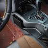 Pour Ford Ranger Wildtrak 2015-2026 ABS Noir Boîte de Rangement Latérale de Console Centrale de Voiture Bac à Téléphone Organisateur Boîte Accessoires de Voiture