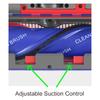 Electric Floor Brush Head For Dyson V7 V8 V10 V11 V15 Vacuum Attachments With Green LED Dust Light,Quick-Release