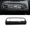 For Ford Focus MK4 2019-2022 Car Central Control Air AC Multifunction Button Panel Cover Trim ABS Plastic Sticker Accessories