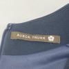 AUXCA.TRUNK Navy Cotton Nylon Stretch Dress Dress XS NavyUsed