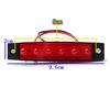 6 LED Side Marker Indicators Lights Lamp 12V for Lorries Truck Trailer Clearance