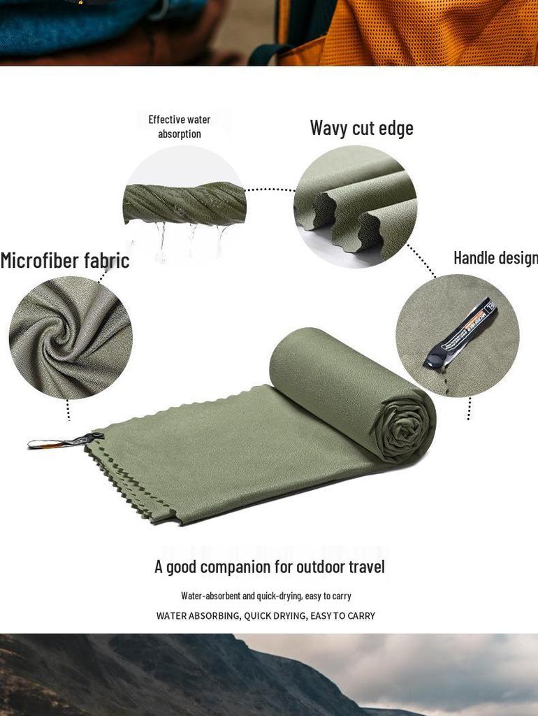 EVA Sports Quick-Drying Travel Towel - Portable, Sweat-Absorbing, and Fast-Drying for Fitness, Swimming, and Bathing.