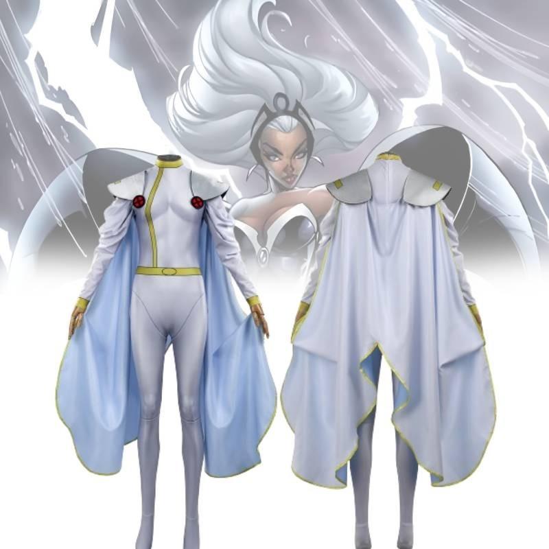Xmen97 Storm Cosplay Costume Full Set Unisex Fantasy Streetwear Polyester Blend