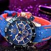 LIGE Multifunctional Waterproof Quartz Watch