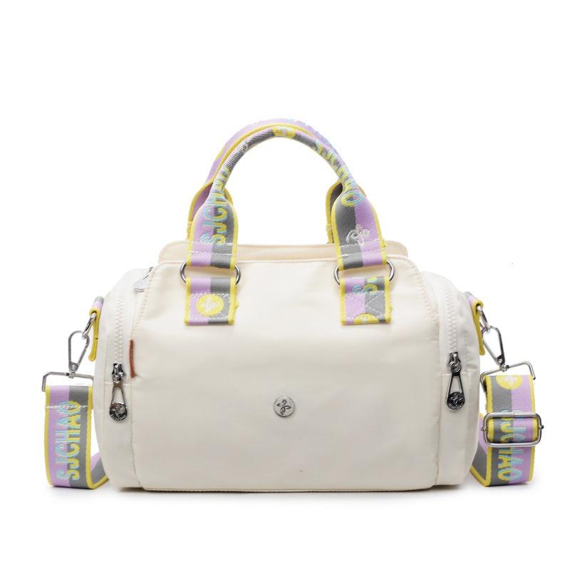 Daily travel simple versatile wide shoulder strap commuter bag women's new lightweight large capacity shoulder messenger bag