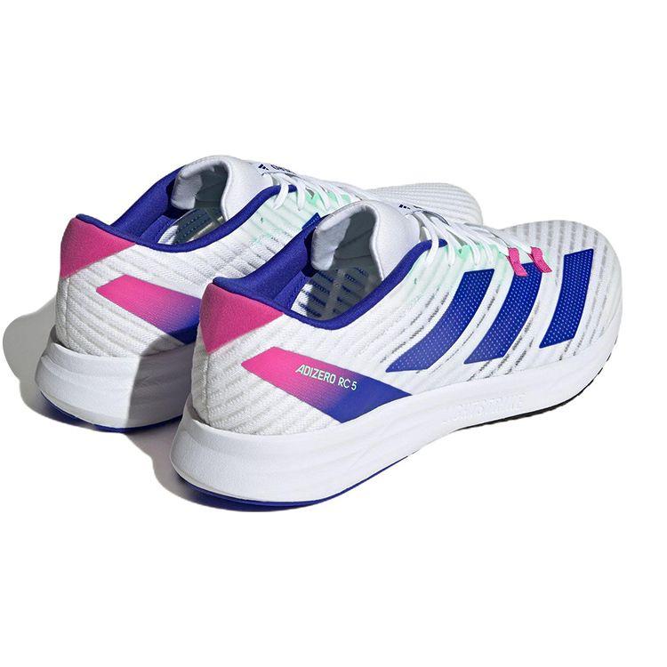 adidas Adizero RC 5 White Lucid Blue Unisex Sneakers Cloud-White Core-Black GV9096