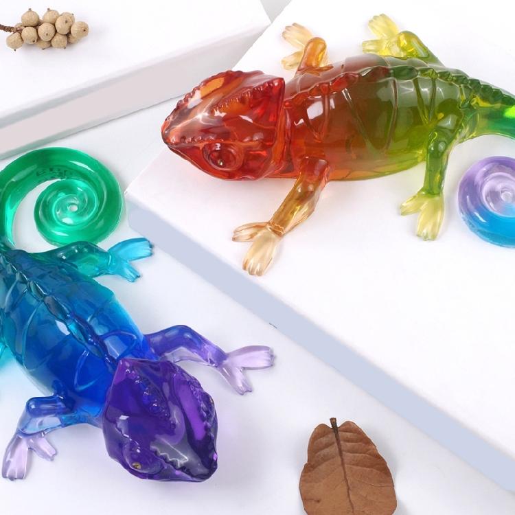 Reißfeste Anolis-Form Dekorations-Silikonformen Silikon-Textur Geeignet für Kunstprojekte und Regaldekorationen