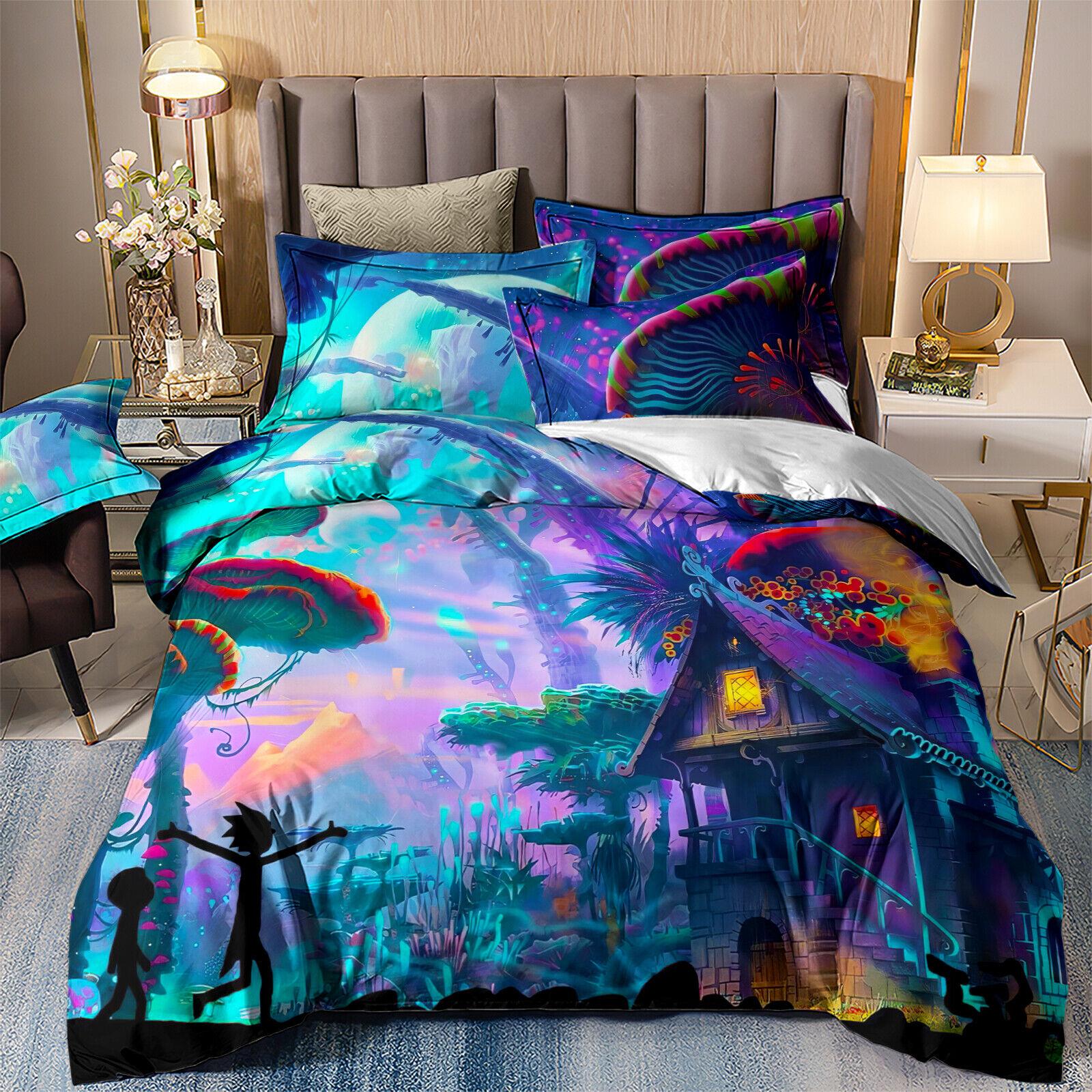 

Мягкое одеяло с цветочным принтом черепахи Doona, пододеяльник, комплект односпальной, двуспальной кровати размера «queen-size» Single 135x200cm