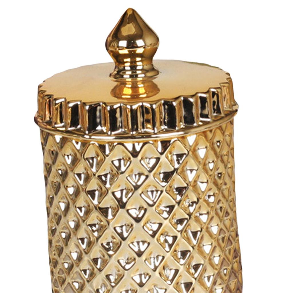 3pcs Vintage Style Tea Coffee Sugar Canisters Jars Pots Tins with Bamboo Lids