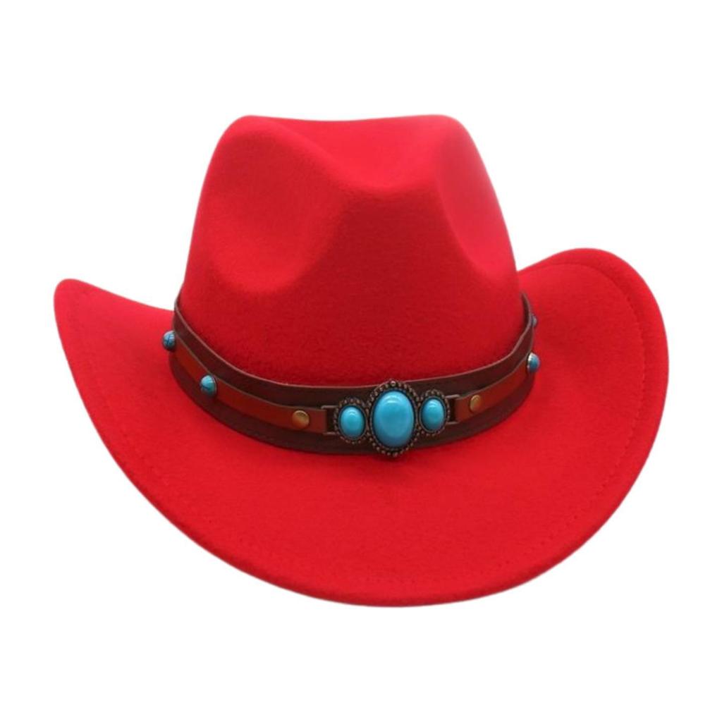 Children'S High-End Sense Of Ethnic Travel Hat, European, American And Western British Style Cowboy Hat, Men'S And Women'S Four-Season Top Hat