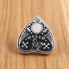 Cartoon Ouija Board Ghost Enamel Brooch - Halloween Pin Badge
