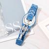 Men's Watch Unique Waterproof Resin Band Analog Simple Stylish Octagonal Quartz Fashion Accessory