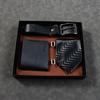 Valentine's Day Business Gift Set Men's Watch Sunglasses Belt Wallet Christmas Gift Set Quartz Watch Set for Men