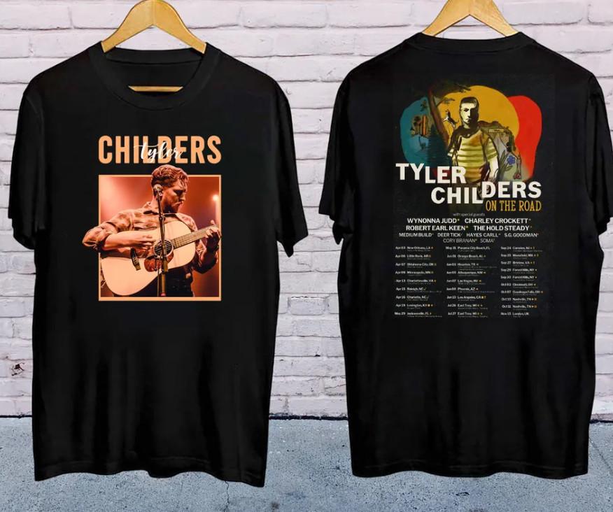 2026 Tyler Childers On The Road Tour Shirt, Tyler Childers Shirtt shirt XL