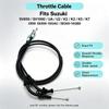 Motorcycle Throttle Cables Lines for Suzuki SV650 SV1000 U K2 K3 A K7 UA K7 U2 K3 K5 OEM: 58300-16GA0 58300-16GB0