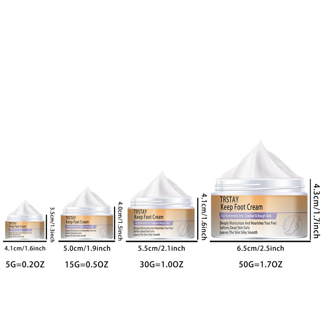 Fotfuktighetskrem lysner opp hudtonen, fukter, letter matthet og strammer opp huden