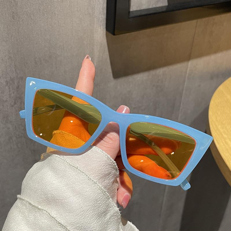 Vintage Small Frame Cat'S Eye Sunglasses Women Fashion Female Sun Glasses New In Trendy Luxury Brand Designer Shades Eyewear