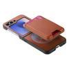 2 in 1 Detachable Vertical Cards Solt Cowboy Pattern Wallet Case For Samsung Galaxy Z Flip 7 FE 6 5 5G Flip6 Stand Pocket Cover