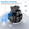 SOONPHO M6 Motorized Tripod Head with AI Auto 2kg Load Easy Long Battery Smartphone Camera Japanese Live Video Recording Tracking, 360° Rotation,