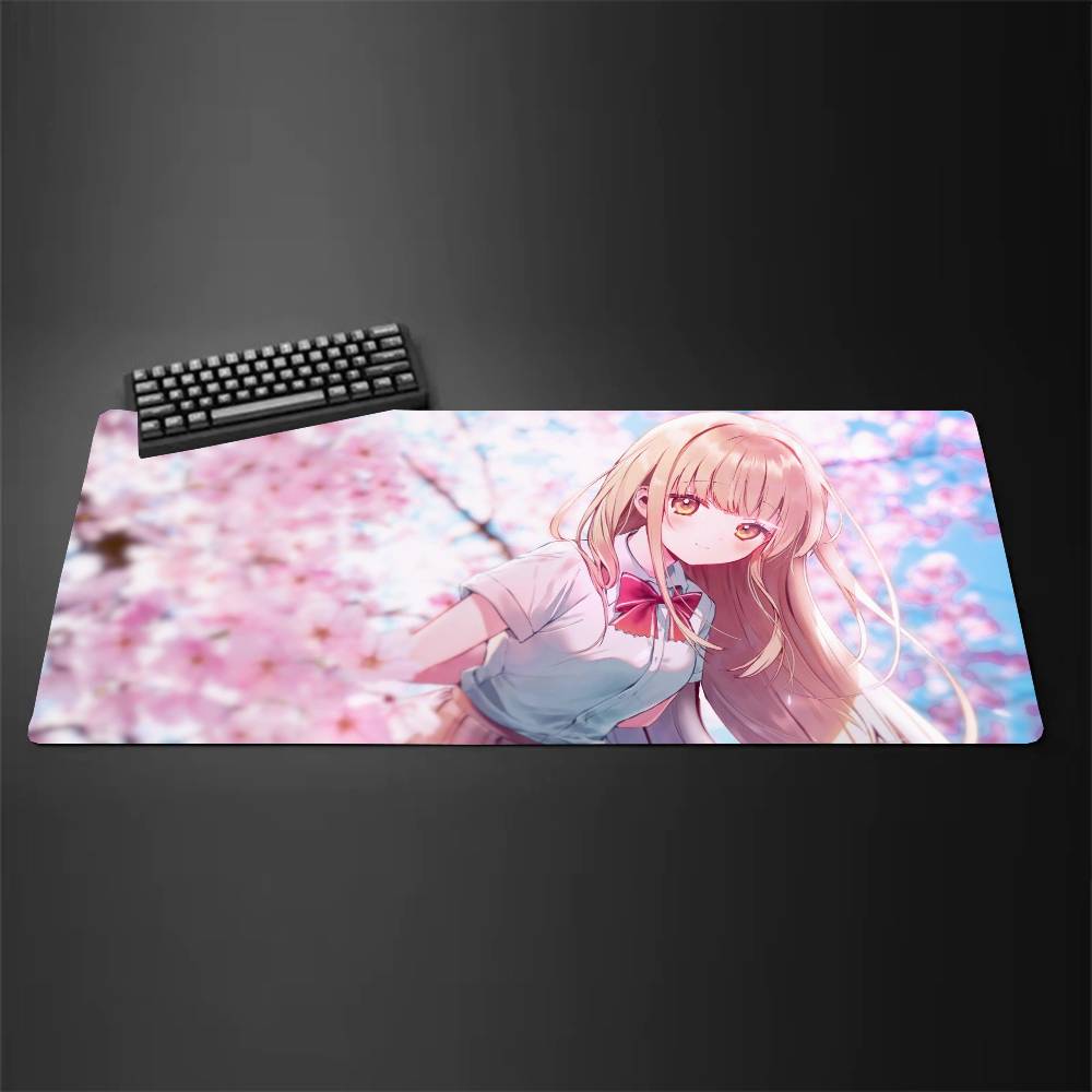 Der Engel von nebenan verwöhnt mich bis zur Besinnungslosigkeit Anime Mauspade Maismatte Schreibtischmatte Mit Polster Gaming Zubehör Prime Gaming XXL Tastatur P