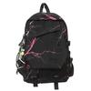 Men's Large Capacity Backpack Graffiti Backpack Student Schoolbag