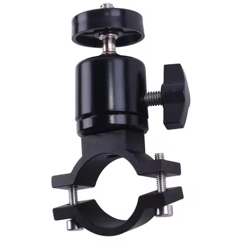 X029 Bicycle Action Camera Holder Aluminum Alloy Rotatable Bike Handlebar Camera Mount Adapter A
