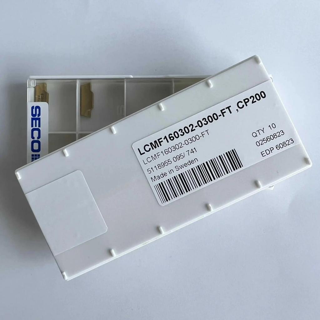 LCMF160302-0300-FT, CP200 / Industrial indexable Carbide Inserts 10 Pcs