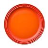 Le Creuset Round Plate LC 23 cm Rainbow Heat-resistant Cold-resistant Microwave Oven Compatible Set 5 Dish Pasta Curry