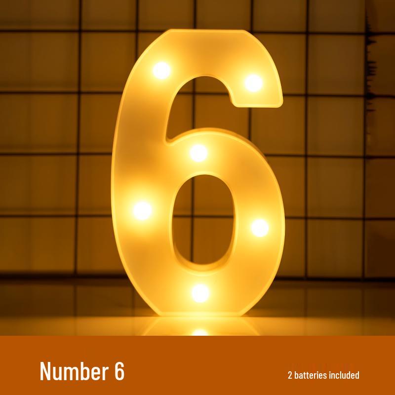 

Happy Birthday LED Letter Lights - Perfect for Surprise Proposals, Bedside Decor, and Creating a Festive Atmosphere. Letter Light [Batteries Included] Size/cm: 17*20