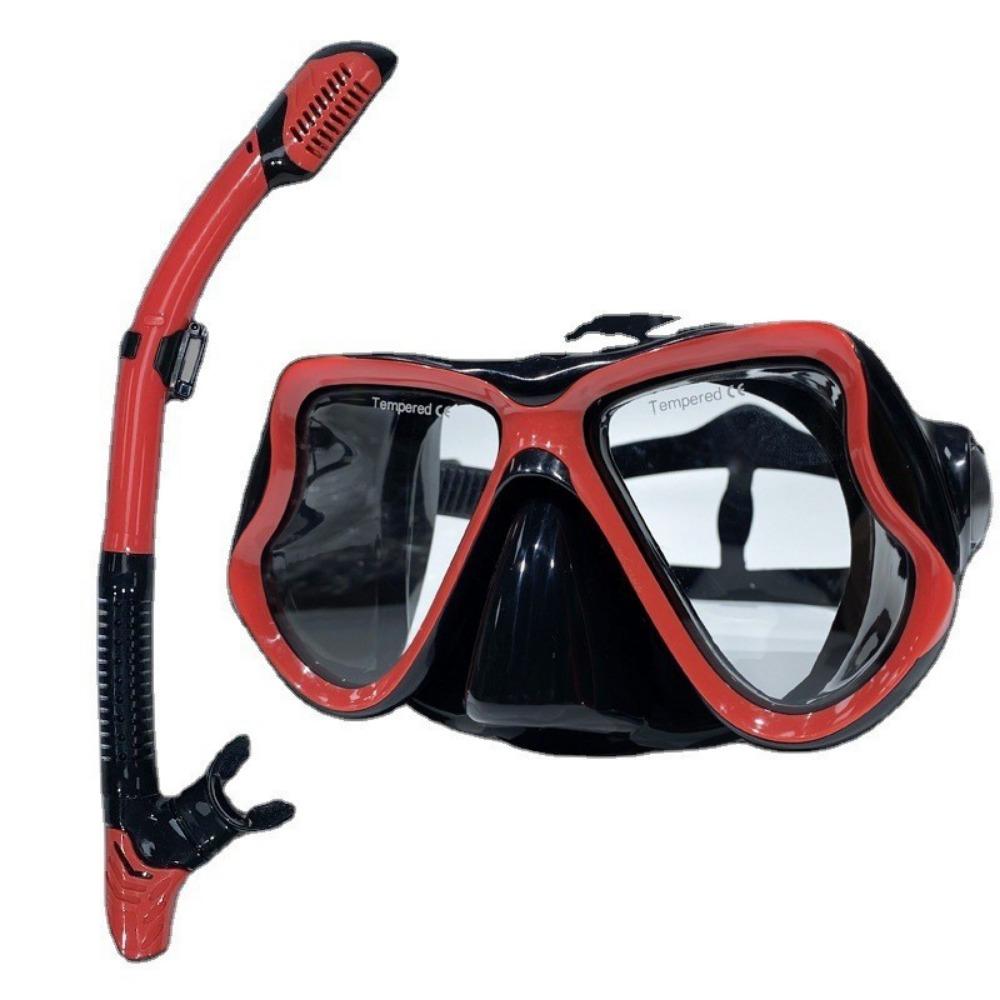 Diving Goggles Set, High-gloss Frame.