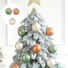 3x Christmas Balls Hanging Balls, Shiny Pendants Tree Ornaments for Engagement Celebration
