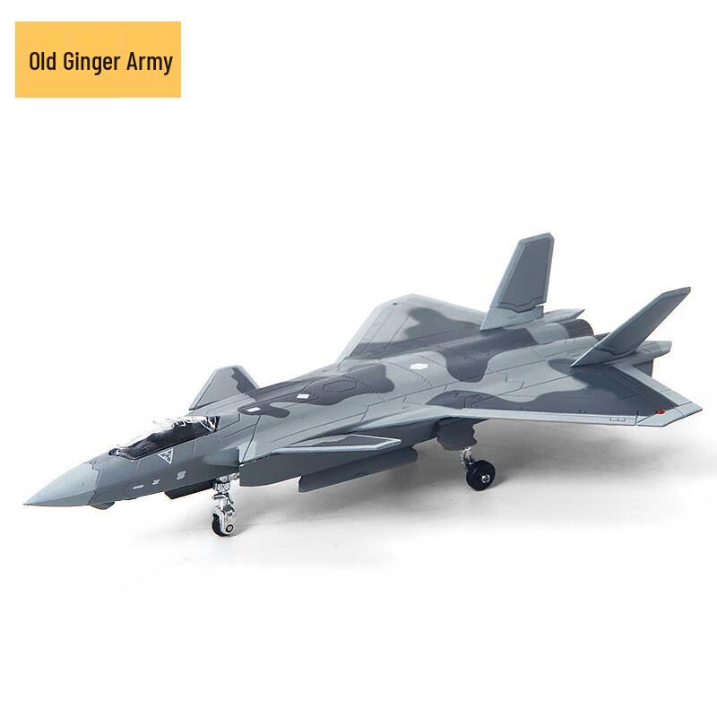 Old General Jiang Alloy Aircraft Scale Models