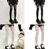 Sheer Tights for Women Girls Bow Pearl Pantyhose Control Top Thigh High Stockings Silk Thin Stockings Tights Hosiery