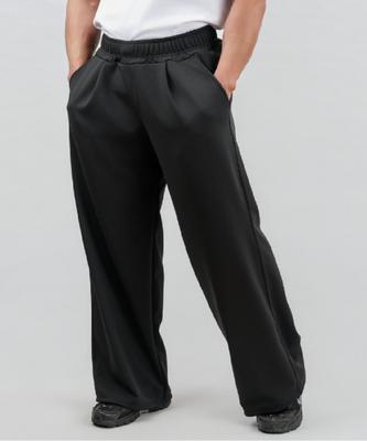 Diteomindeu [Functional] Pintuck Wide Long Pants