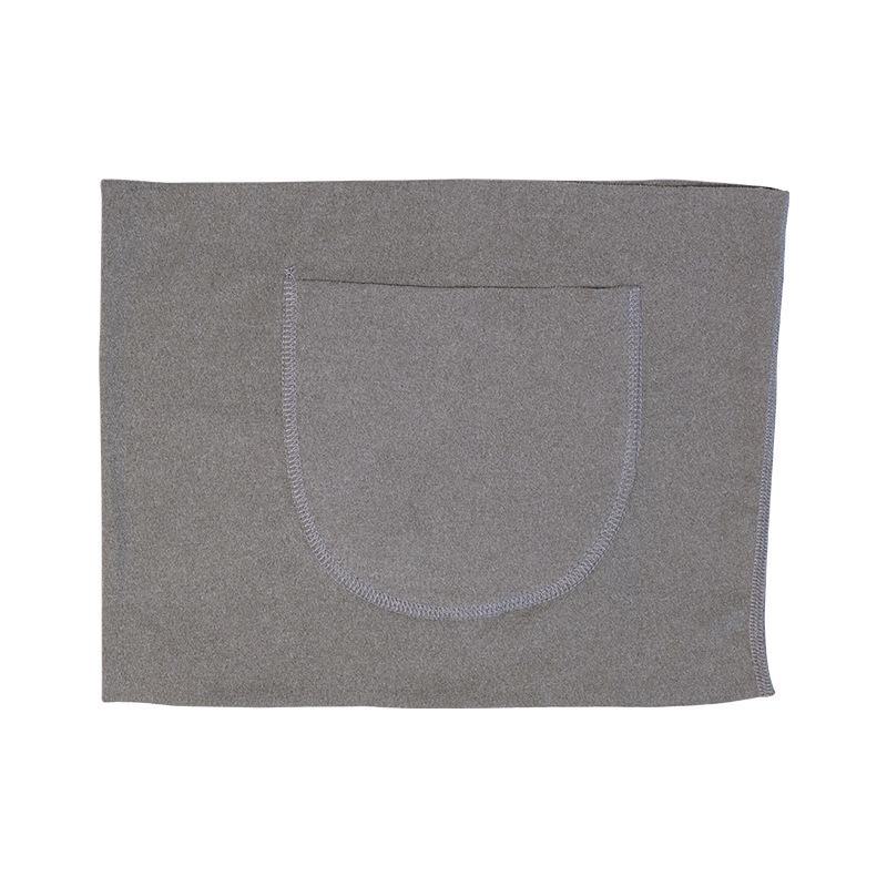 Dvoukapsový bederní pás s mrazuvzdornými a hřejivými prvky, navržený tak, aby chránil a udržoval vaše břicho a pas v teple během porodu.