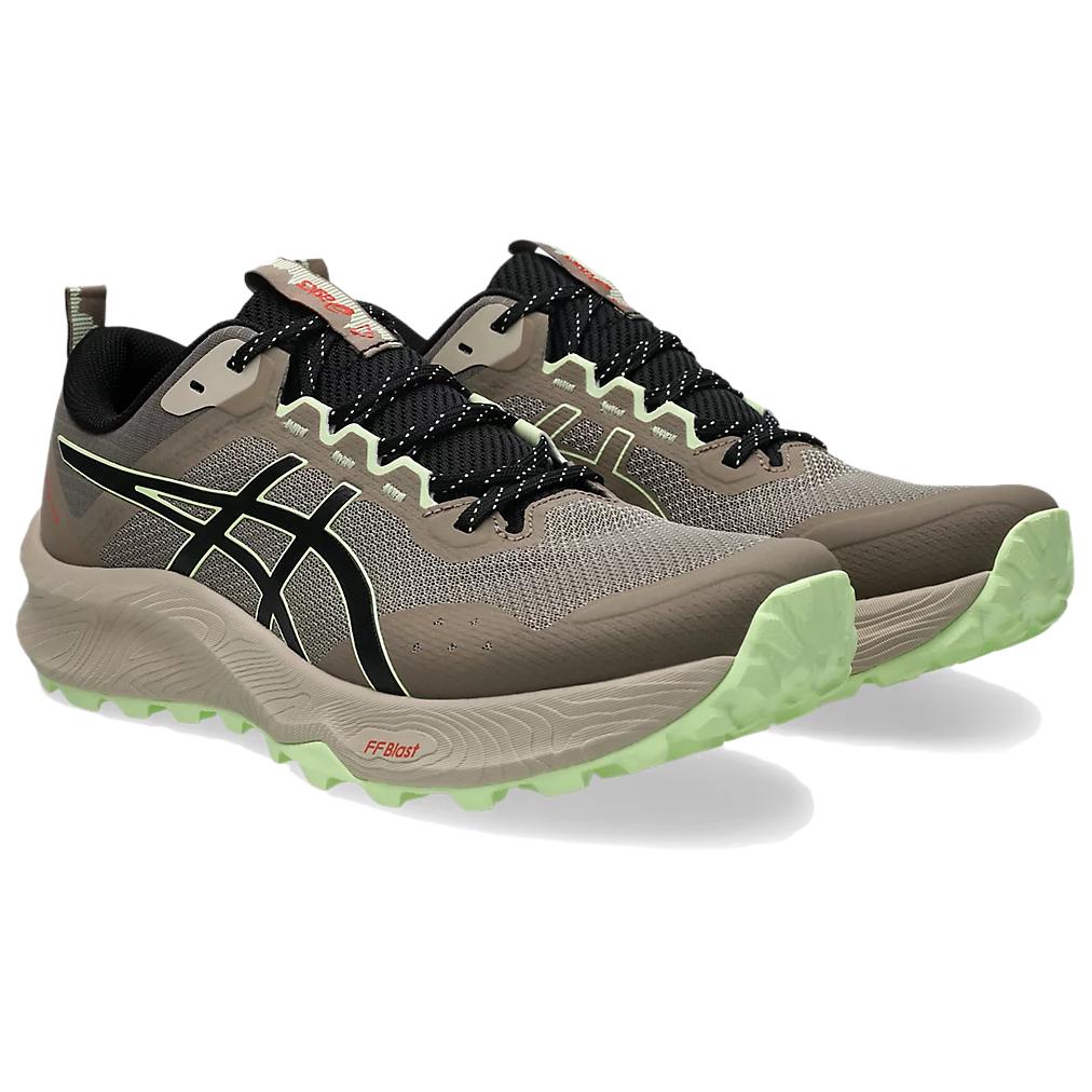 Men's Sneakers ASICS TRABUCO TERRA 3 Trail Running Shoes Men's Umber