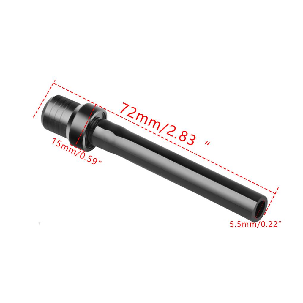 6x Motorcycle Cap Vent Tube For Dirt Bike ATV Prevent Flows And Maintain Tank Ventilation